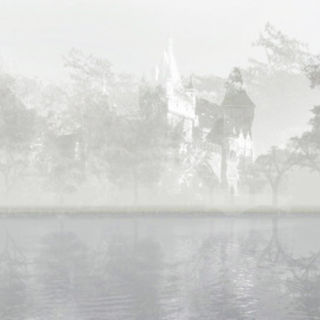霧の湖城