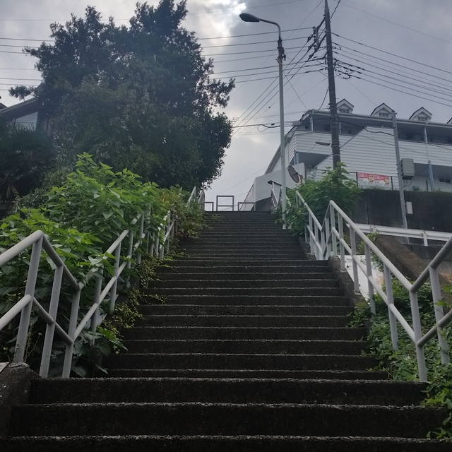 階段（アオリ）