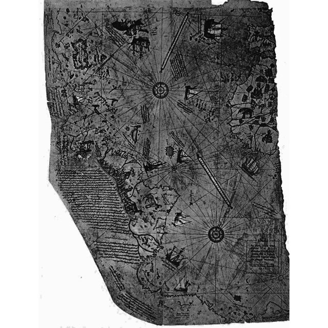 アレクサンダー大王の紅海古地図